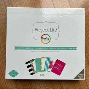 Project Life Becky Higgins Fav Things Edition Core Kit Scrapbook Heidi Swapp